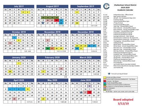 Philadelphia School Calendar 2024-2025