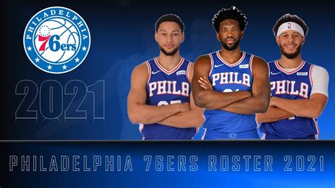philadelphia 76ers roster 2021