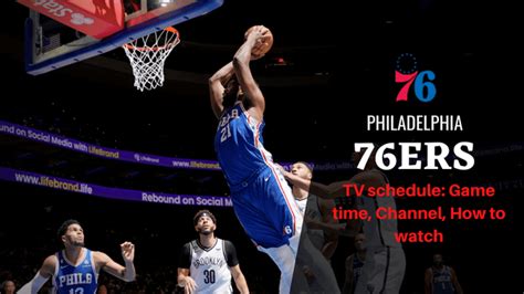 philadelphia 76ers tv schedule