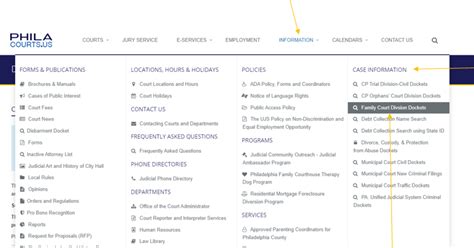 philadelphia docket search