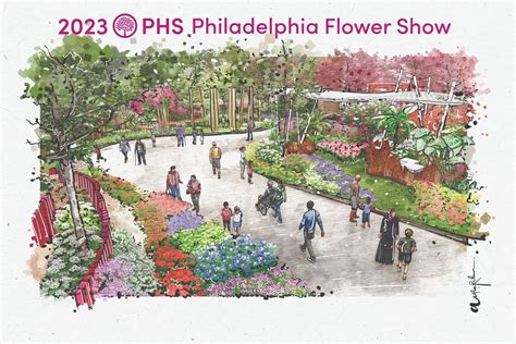 philadelphia flower show 2023 map