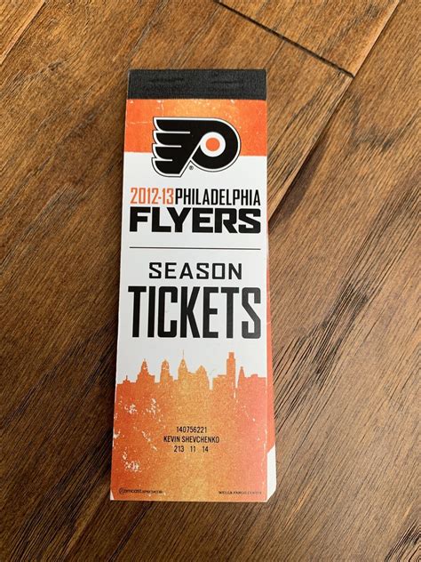 philadelphia flyers season tickets login