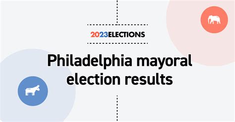 philadelphia mayoral election results 2023