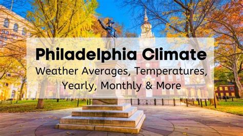 philadelphia monthly weather
