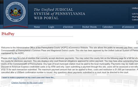 philadelphia online court docket