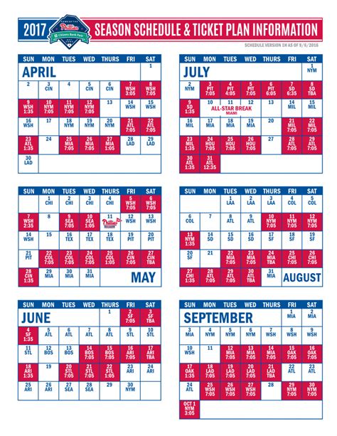 philadelphia phillies schedule tickets