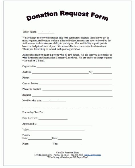 philadelphia union donation request form