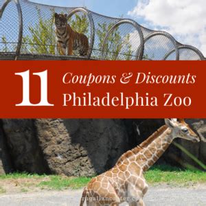philadelphia zoo tickets discount