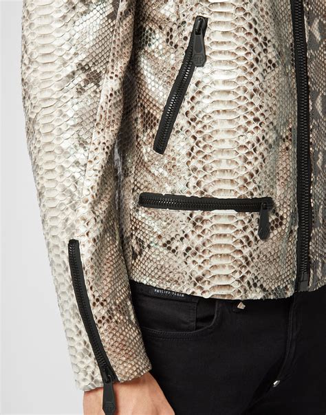 philipp plein python jacket