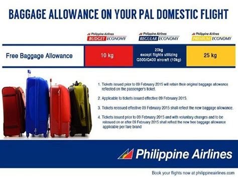 philippine airlines baggage information