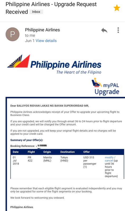 philippine airlines email contact