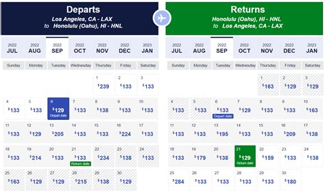 philippine airlines low fare calendar