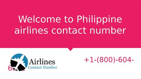 philippine airlines phone number philippines