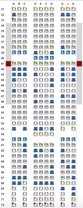 philippine airlines seat arrangement