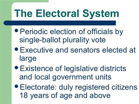 philippine electoral system lessons