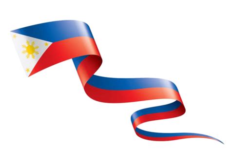 philippine flag ribbon png