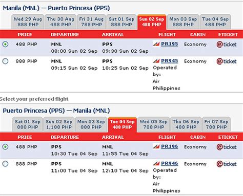 philippines airlines flight booking