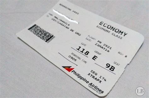 philippines airlines ticket