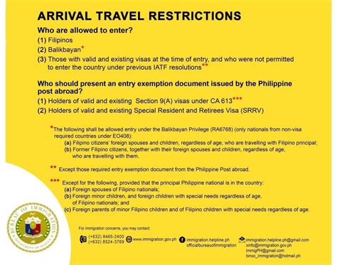 philippines covid travel restrictions 2023