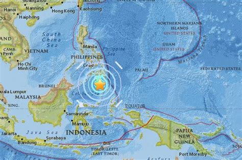 philippines earthquake today location