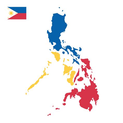 philippines map cartoon