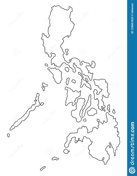 philippines map drawing