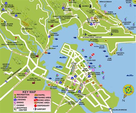 philippines subic bay map