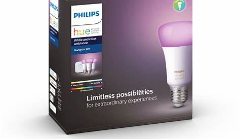 Philips Hue E27 Starter Set Kit A60 2set White/Color Ambiance