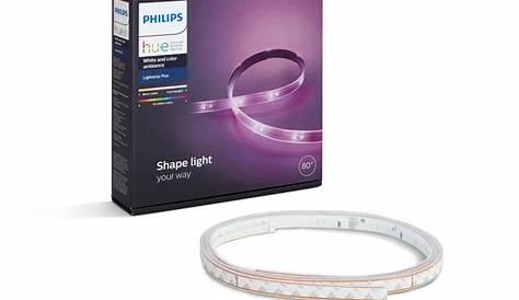 Philips Hue Led Lightstrip Plus 2m 6 5 Ft Smart Lights Best