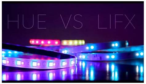 Philips HUE Light Strip Plus VS LIFX Z Strip YouTube