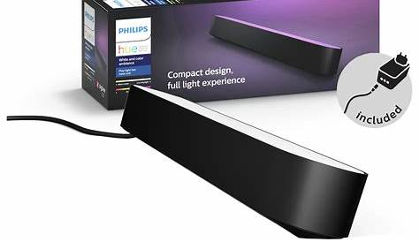 Philips Hue Play Wall Entertainment Light Single Pack Black Gradient strip 65 Inch