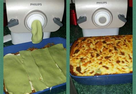 philips pasta maker lasagna recipe