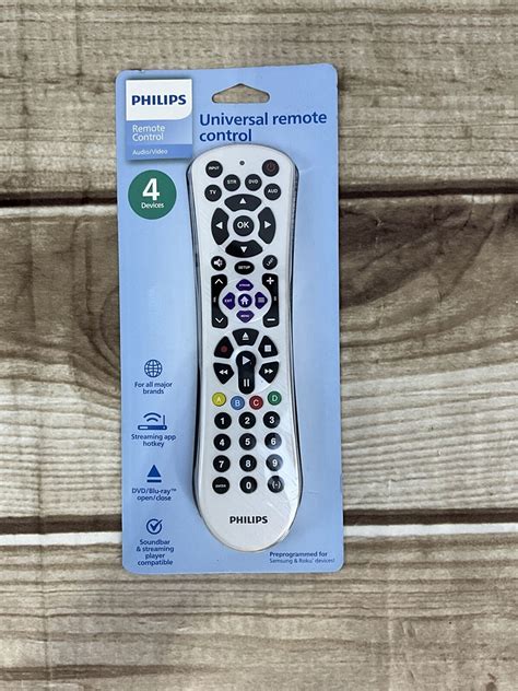Philips 4Device Universal Remote Control Pearl White 1 ct Shipt