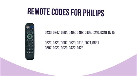 Philips universal remote codes caqwewish