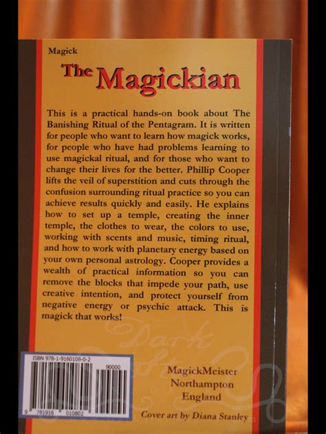 The Magickian softcover, signed by Phillip Cooper Dark Star Magick