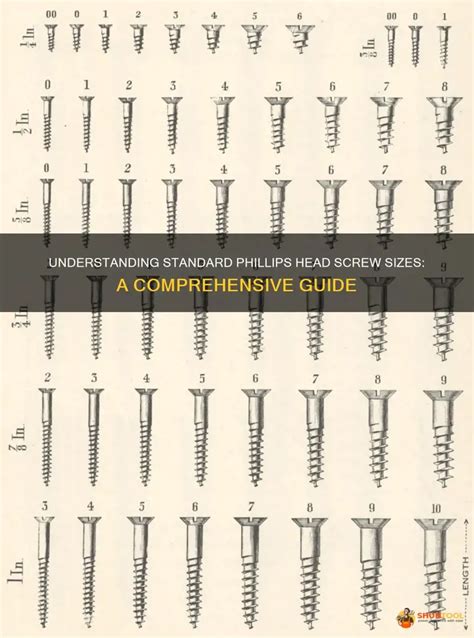 Phillips Head Screw Sizes