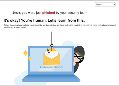phishing simulation template