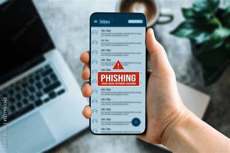 スマホ画面に表示されたフィッシング警告のイメージ