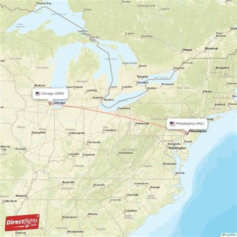 Effortless Journey: Direct Flight from PHL to ORD – Book Your Ticket Now!