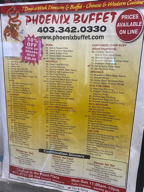 phoenix buffet prices