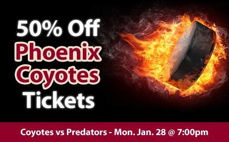 phoenix coyotes ticket deals