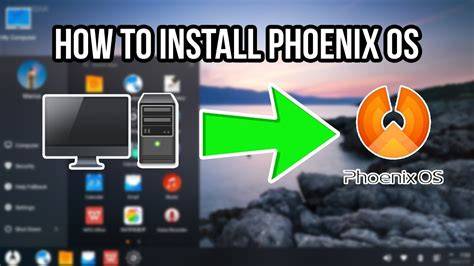 Instalasi Phoenix OS Android untuk komputer