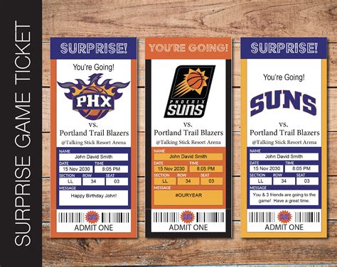 phoenix suns basketball tickets