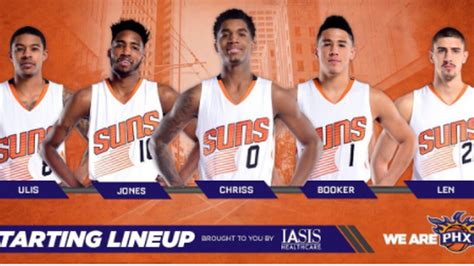 phoenix suns roster 2017