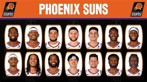 phoenix suns roster today