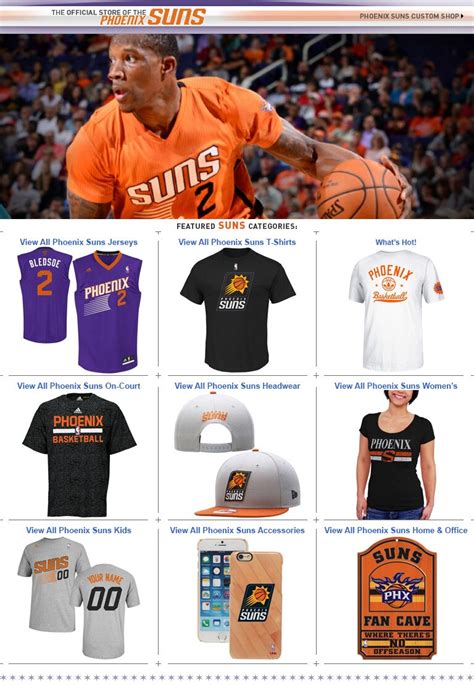 phoenix suns store merchandise