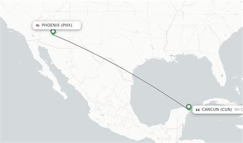 Discover the Mysterious Route: Phoenix to Cancun's Lost Paradise
