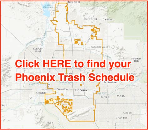 phoenix trash pick up holidays