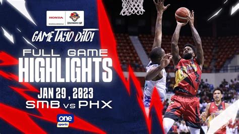 phoenix vs san miguel pba