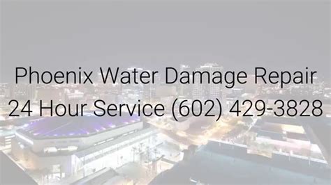 phoenix water damage repair 24/7